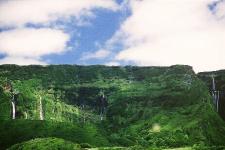 Flores, Waterfall near Fajazinha